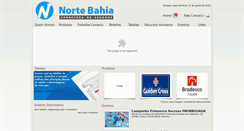 Desktop Screenshot of nortebahia.com.br